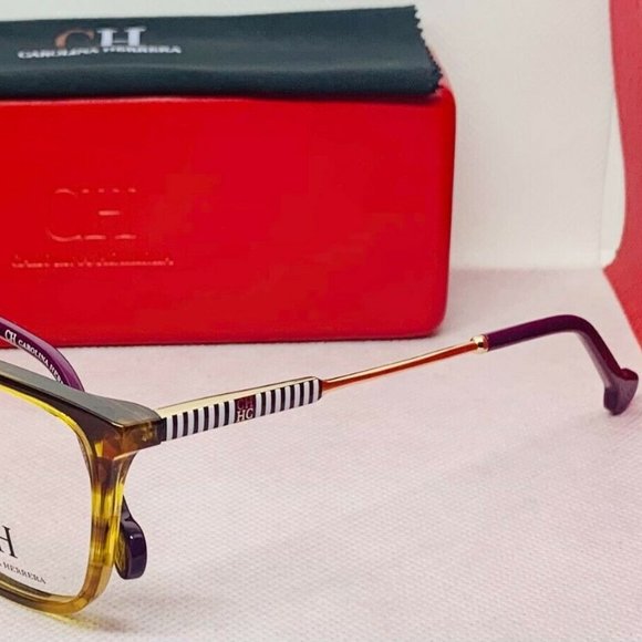NEW CAROLINA HERRERA Eyeglasses Size 53/135/16 VHE 816 COL.0794 - Picture 2 of 4